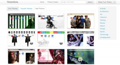 Crea, Comparte y Descarga themes para Google Chrome desde ThemeBeta