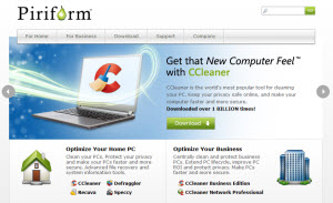 Piriform - una web con un set de utilidades para nuestro PC