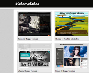 Bietemplates, sitio web para encontrar plantillas gratuitas para Blogger