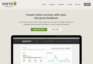 Survs - crear encuestas online con facilidad